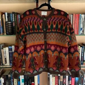 Susan Bristol - Vintage Women's Button Down Sweater Jacket